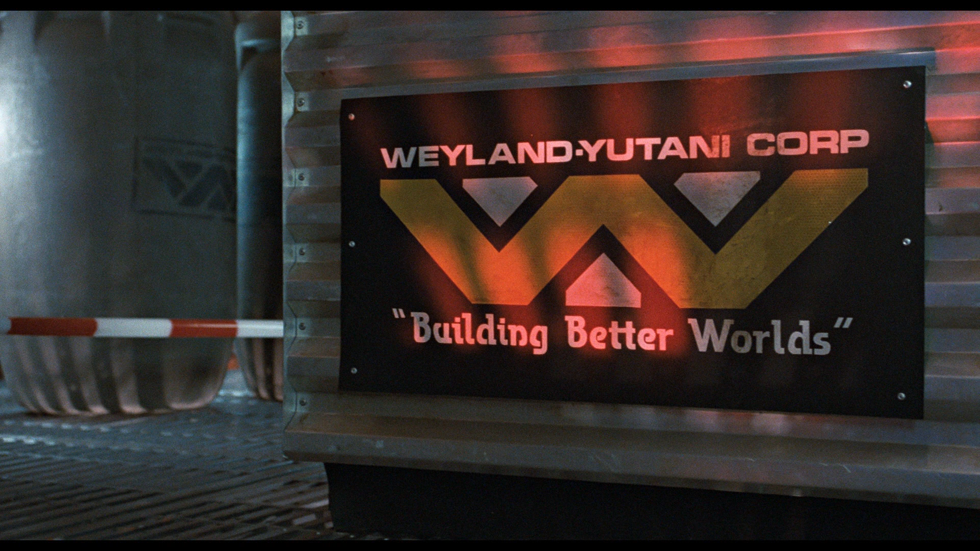 Building better worlds. Вейланд Ютани. Weyland-Yutani Corp, чужие. Н Weyland-Yutani Corporation.