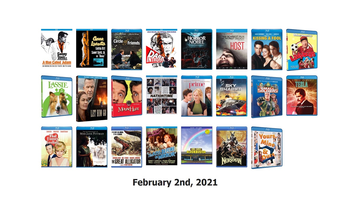 New Bluray Releases for February 2nd, 2021 HighDefDiscNews
