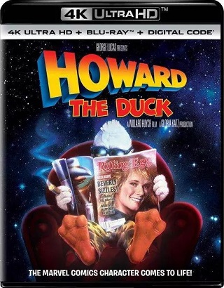 1986 film Howard the Duck on 4K UHD Blu-ray in July