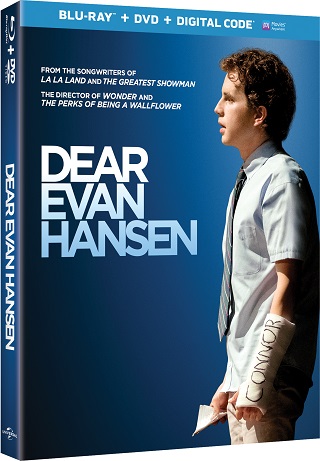 2021 film Dear Evan Hansen on Blu-ray in December