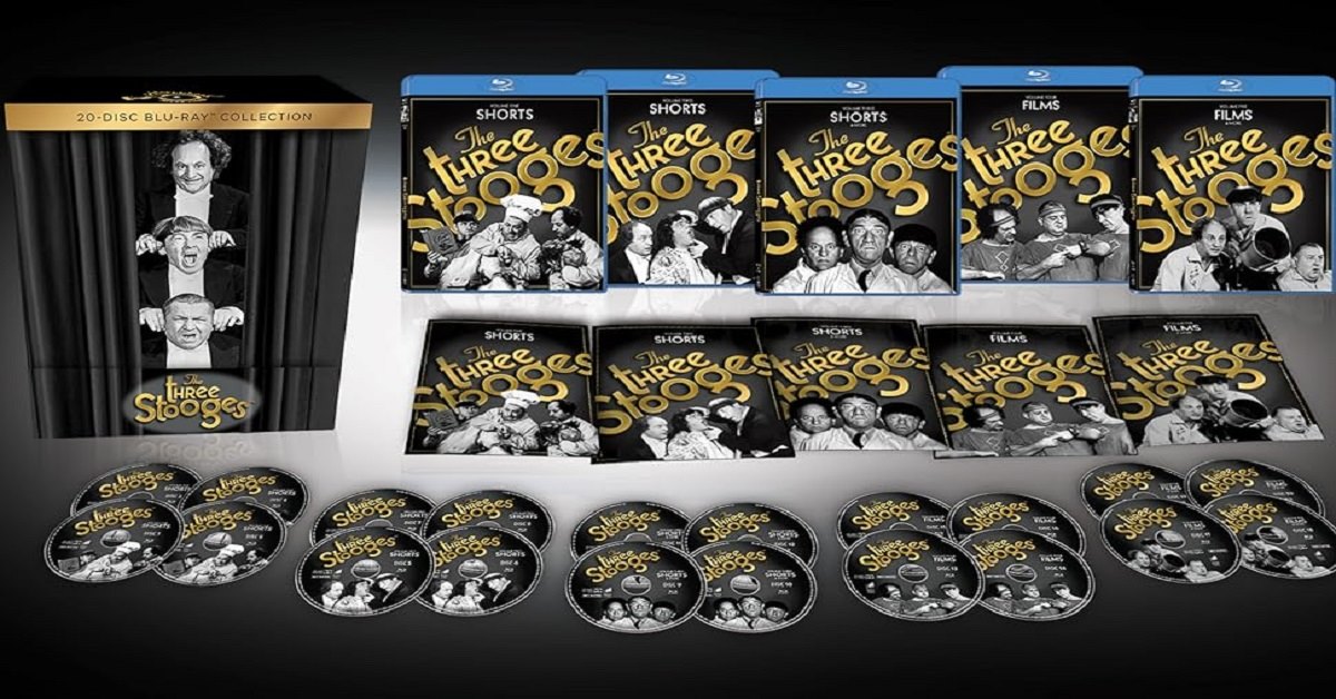 The Three Stooges Collection is coming to Blu-ray in August