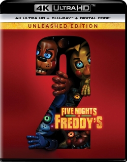 Cover art for the game 'Five Nights at Freddy's 2' featuring the number 2 made up of various animatronic characters.