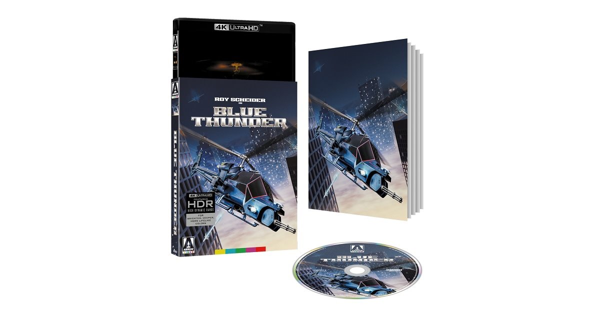 The 1983 film Blue Thunder is coming to 4K in May