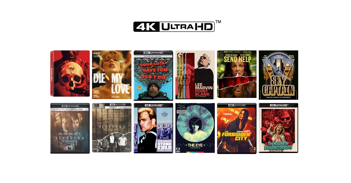 New 4K UHD Blu-ray Releases for April 21st, 2026